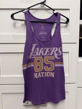 Los Angeles Lakers Purple '85 Nation' Tank Top